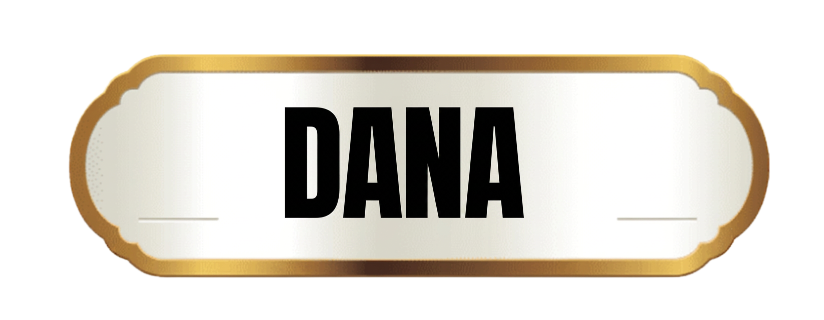 DANA nameplate